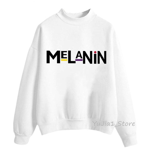 Melanin Ladies sweatshirt