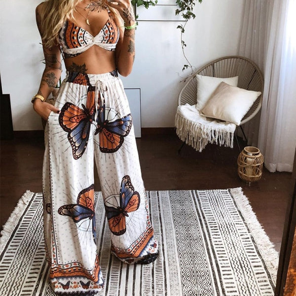 Two piece Beach Style Outfit