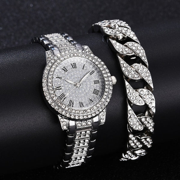 Rhinestone Women's Bracelet Watches.
