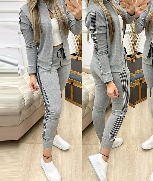 Grey Two Piece Tracksuit