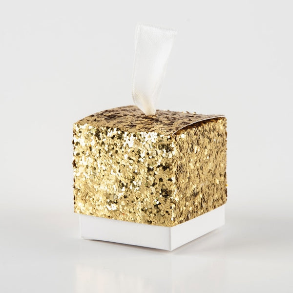 new creative glitter  Gifts Candy Box "All That Glitters" Gold.
