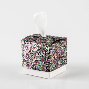 new creative glitter  Gifts Candy Box "All That Glitters" Gold.