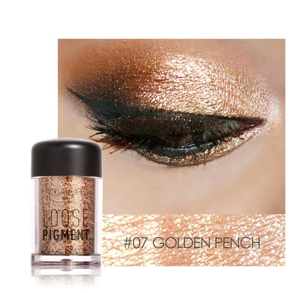 FOCALLURE glitter powder for EyeShadow glitter Shimmer Matte Palette Bright Cosmetic Shining Diamond Powder 12 Colors glitter